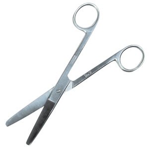 Livingstone Surgical Scissors, 110mm, Enucleation Curved, Each Each