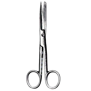 Livingstone Surgical Scissors, 110mm, Enucleation Curved, Each Each