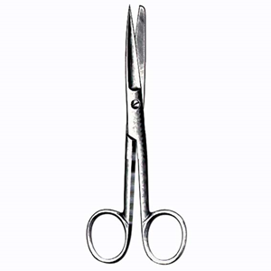 Livingstone Surgical Scissors, 110mm, Enucleation Curved, Each Each