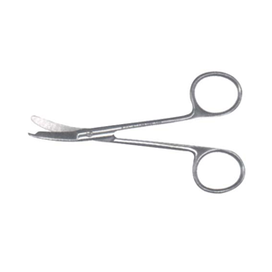 Livingstone Surgical Ligature Suture Stitch Scissors, 12cm, Curved, Stainless Steel, Each Each