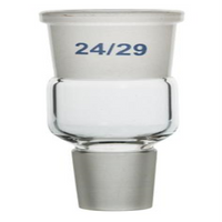 Monash Adapter, Expansion, Standard, Socket Joint 24/29, Cone 14/23, Borosilicate Glass, Australian, Each Each