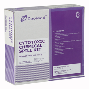 ZeoMed Cytotoxic Chemical Spill Clean-Up Kit, Each Each